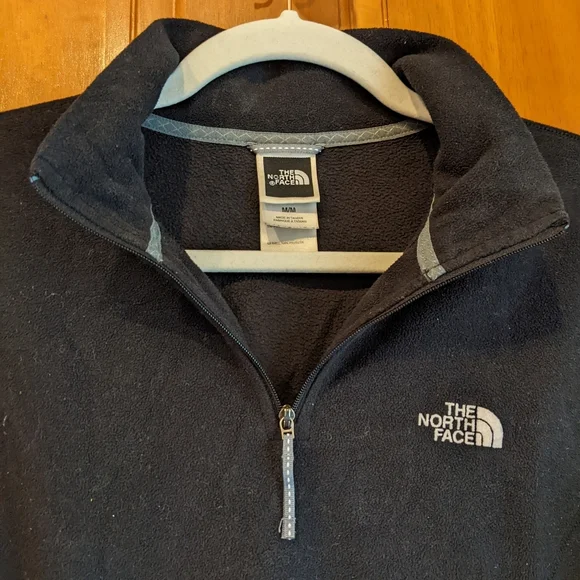Vintage black TNF 1/4zip TKA100 fleece - Picture 5 of 7